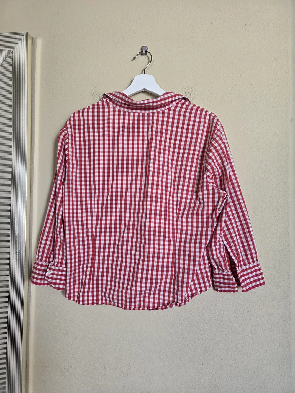 Mossimo Supply Co. Red & White Gingham Button-Down Shirt for Kids